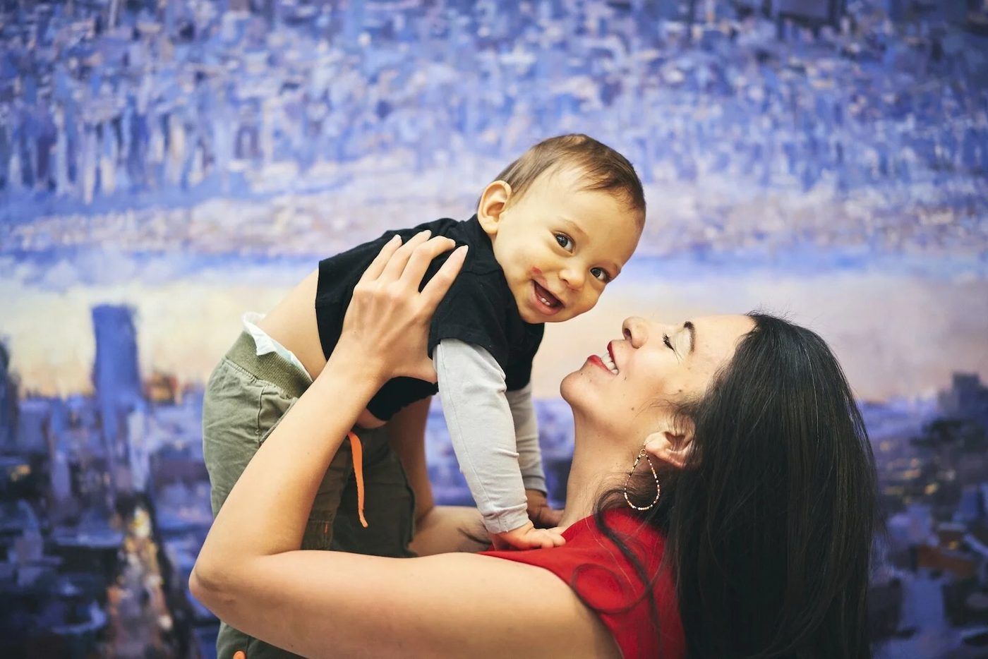 Tanya and her son Luke, who was a surprise addition to our photo shoot!