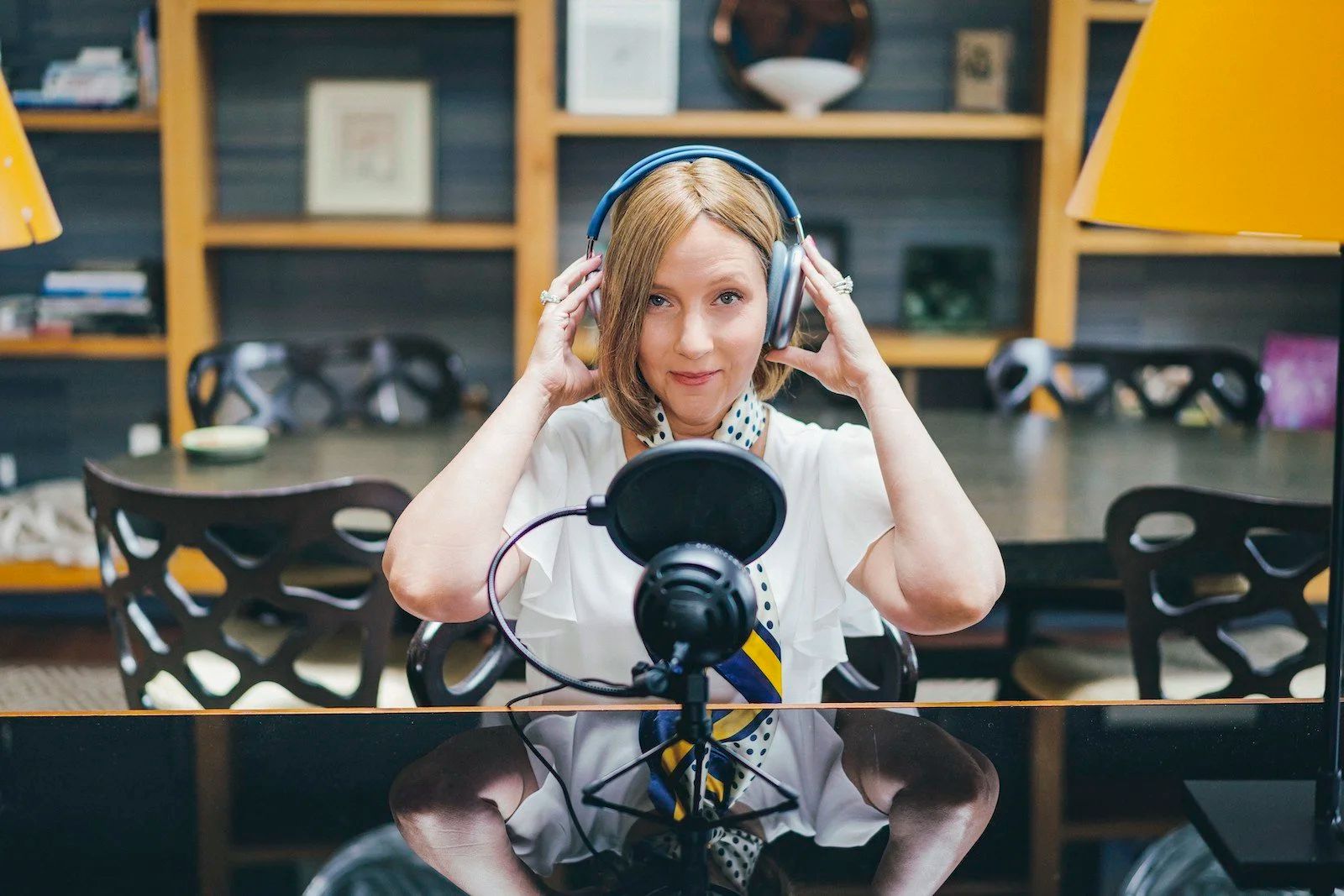 Personal branding photograph of Marcia Dawood, Angel investor, podcaster & speaker