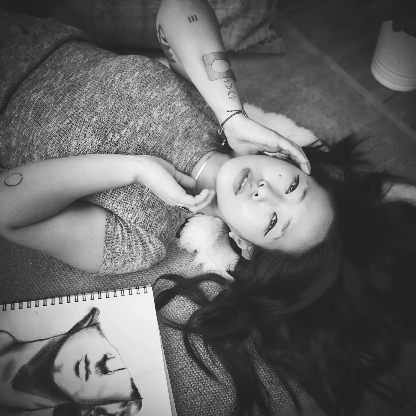 When she first saw this photo, Sophia found it a little challenging because it showed a sensual side of her that she had never shared or explored before. But as she sat with the photo, she grew to love and accept this side of her as a core part of h…